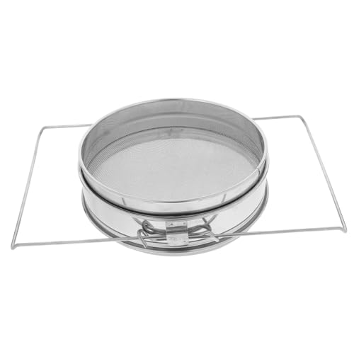 DECOMELODY Doppelsieb Honigfilter aus Edelstahl Doppellagiges Filtersieb für Honig Effiziente Honigfiltration Vielseitig für Saucen und Sirup Langlebig und Leicht zu Reinigen DECOMELODY Doppelsieb Honigfilter aus Edelstahl Doppellagiges Filtersieb für Honig Effiziente Honigfiltration Vielseitig für Saucen und Sirup Langlebig und Leicht zu Reinigen von DECOMELODY