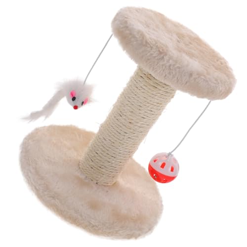 DECOMELODY Doppelstöckiger Katzenkratzbaum mit Sisal und Dekorativer Kätzchenkratzer für Katzen Kratzunterlage für Möbel Schutz DECOMELODY Doppelstöckiger Katzenkratzbaum mit Sisal und Dekorativer Kätzchenkratzer für Katzen Kratzunterlage für Möbel Schutz von DECOMELODY