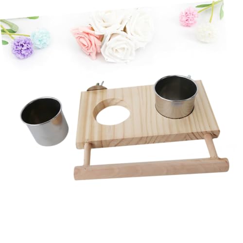 DECOMELODY Edelstahl Futterschale für Papageien und Kleine Vögel Großer Vogelkäfig Napf Rostfrei Leicht zu Reinigen Praktische Vogelfutterschale für Käfigzubehör Robust und Hygienisch DECOMELODY Edelstahl Futterschale für Papageien und Kleine Vögel Großer Vogelkäfig Napf Rostfrei Leicht zu Reinigen Praktische Vogelfutterschale für Käfigzubehör Robust und Hygienisch von DECOMELODY