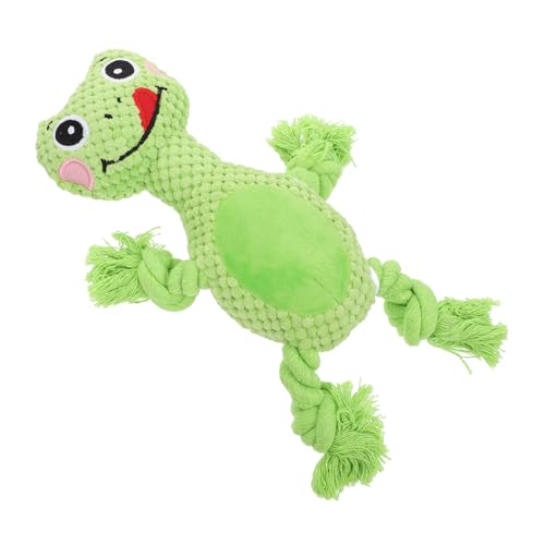 DECOMELODY Entzückendes Frosch Für Hunde Interaktives Kauspielzeug Aus Weichem Zahnpflege Für Welpen Langlebig Und Knuddelig Für Spiel Und Spaß DECOMELODY Entzückendes Frosch Für Hunde Interaktives Kauspielzeug Aus Weichem Zahnpflege Für Welpen Langlebig Und Knuddelig Für Spiel Und Spaß von DECOMELODY