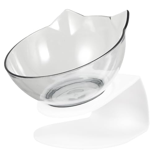 DECOMELODY Erhöhter Geneigter Futternapf für Haustiere Schützend für Katzen Hundehals rutschfeste Kunststoffschüssel für Komfortables Fressen und Trinken Ergonomisches Design für Kleine bis DECOMELODY Erhöhter Geneigter Futternapf für Haustiere Schützend für Katzen Hundehals rutschfeste Kunststoffschüssel für Komfortables Fressen und Trinken Ergonomisches Design für Kleine bis von DECOMELODY