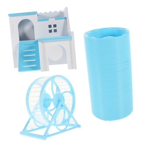 DECOMELODY Faltbares Kleintier Spielset Teilig aus Kunststoff mit Hamster Tunnel Versteck Laufspielzeug für Meerschweinchen Chinchilla Kleintiere zur Beschäftigung und Bewegung DECOMELODY Faltbares Kleintier Spielset Teilig aus Kunststoff mit Hamster Tunnel Versteck Laufspielzeug für Meerschweinchen Chinchilla Kleintiere zur Beschäftigung und Bewegung von DECOMELODY