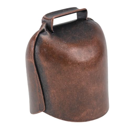 DECOMELODY Verdickte Kuhglocke Aus Metall Schafglocke Große Tier-Camping-Ornamente Rustikale Eisenglocken Für Haustiere DECOMELODY Verdickte Kuhglocke Aus Metall Schafglocke Große Tier-Camping-Ornamente Rustikale Eisenglocken Für Haustiere von DECOMELODY