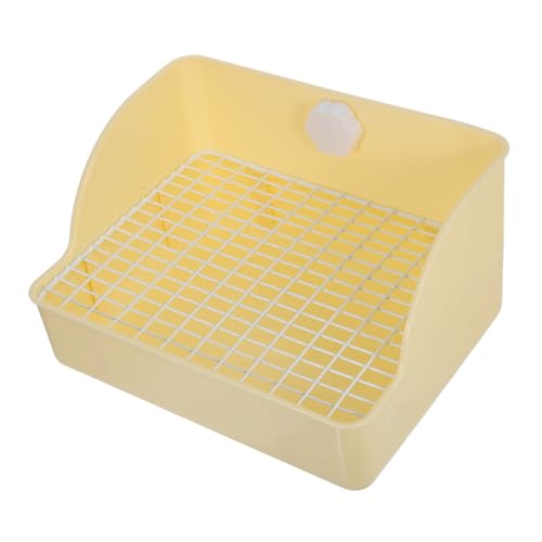 DECOMELODY Große Kaninchen Toilette aus Robustem Leicht zu Reinigendem Material Wiederverwendbar und Waschbar mit Geräumigem Design für Meerschweinchen Hamster und Kleine Nager zur Einfachen DECOMELODY Große Kaninchen Toilette aus Robustem Leicht zu Reinigendem Material Wiederverwendbar und Waschbar mit Geräumigem Design für Meerschweinchen Hamster und Kleine Nager zur Einfachen von DECOMELODY