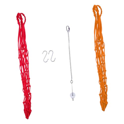 DECOMELODY Hähnchen Gemüsenetz Teiliges mit Obst und Gemüsegabeln Langlebiges Geflügel Futterspielzeug für Hühner Papageien Fütterungsnetz für Bauernhof und Haustierhaltung DECOMELODY Hähnchen Gemüsenetz Teiliges mit Obst und Gemüsegabeln Langlebiges Geflügel Futterspielzeug für Hühner Papageien Fütterungsnetz für Bauernhof und Haustierhaltung von DECOMELODY
