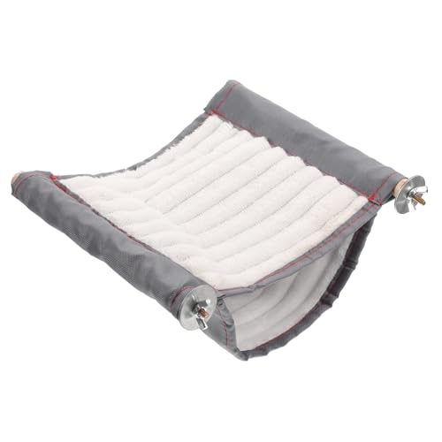 DECOMELODY Warmes Hamsterbett Hängematte für Kleintiere Hamsterschlafbett Waschbar mit Abnehmbarer Abdeckung für Hamster und Meerschweinchen DECOMELODY Warmes Hamsterbett Hängematte für Kleintiere Hamsterschlafbett Waschbar mit Abnehmbarer Abdeckung für Hamster und Meerschweinchen von DECOMELODY