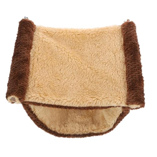 DECOMELODY Hängende Hamster-hängematte Weiches Nagerbett für Hamster Meerschweinchen Chinchillas Frettchen Warmes Kuschelnest für Kleine Haustiere Zubehör für Käfig und Nest DECOMELODY Hängende Hamster-hängematte Weiches Nagerbett für Hamster Meerschweinchen Chinchillas Frettchen Warmes Kuschelnest für Kleine Haustiere Zubehör für Käfig und Nest von DECOMELODY