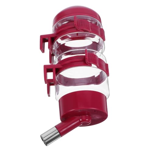 DECOMELODY Hängende Haustierwasserflasche für Katzen Automatischer Wasserspender mit Tropffreier Düse für Käfige und Zwinger Platzsparendes Design DECOMELODY Hängende Haustierwasserflasche für Katzen Automatischer Wasserspender mit Tropffreier Düse für Käfige und Zwinger Platzsparendes Design von DECOMELODY