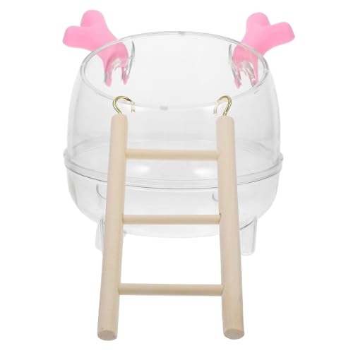 DECOMELODY Hamster Badezimmer Toilette Hamster -Toilette Hamster-Badewannenbehälter Kleintierbadewanne Sandbadewanne Lebewesen Badezimmer Rennmaus Toilette Hamsterbadewanne das Haustier von DECOMELODY