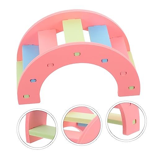DECOMELODY Hamster Kletterbrücke PVC für Kleine Haustiere Sicher Langlebig rutschfest Spielplatz Brücke für Hamster Wüstenrennmaus Mäuse Papageien Kleintier Zubehör DECOMELODY Hamster Kletterbrücke PVC für Kleine Haustiere Sicher Langlebig rutschfest Spielplatz Brücke für Hamster Wüstenrennmaus Mäuse Papageien Kleintier Zubehör von DECOMELODY