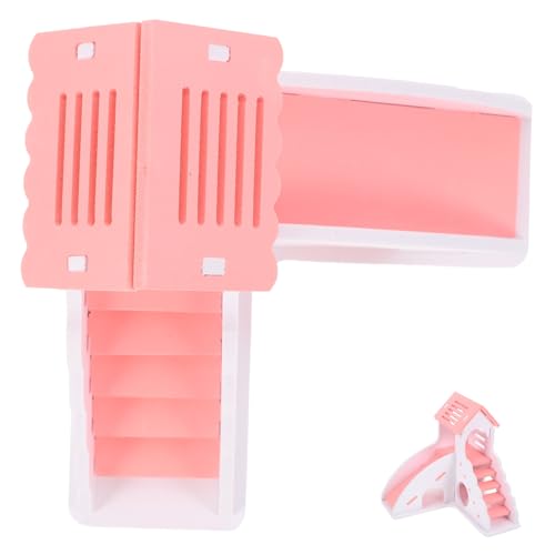 DECOMELODY Hamster Kletterleiter DIY Hamsterhaus Versteck für Kleine Haustiere Meerschweinchen Chinchilla Nest mit Leiter Privater Rückzugsort zum Schlafen DECOMELODY Hamster Kletterleiter DIY Hamsterhaus Versteck für Kleine Haustiere Meerschweinchen Chinchilla Nest mit Leiter Privater Rückzugsort zum Schlafen von DECOMELODY