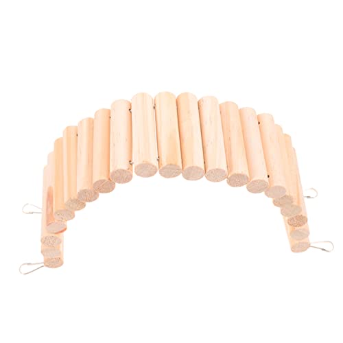 DECOMELODY Hamster Kletterleiter aus Holz Lange Spielleiter für Kleintiere Langlebiges und Sicheres Zubehör für Hamsterkäfige und Nager für Spiel und Spaß DECOMELODY Hamster Kletterleiter aus Holz Lange Spielleiter für Kleintiere Langlebiges und Sicheres Zubehör für Hamsterkäfige und Nager für Spiel und Spaß von DECOMELODY