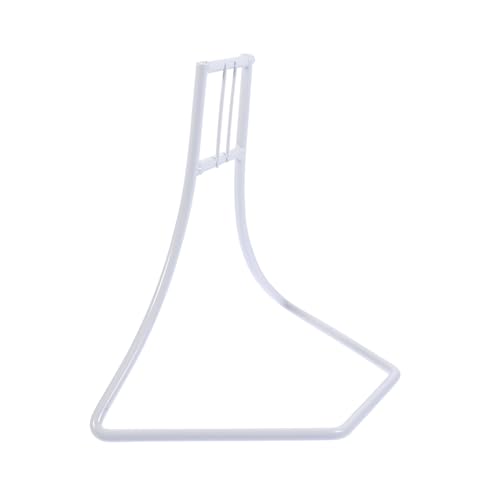 DECOMELODY Hamster Laufrad Halterung aus Eisen Weiß Stabile Kleintier Laufrollen Ständer Langlebiger Hamsterzubehör Käfig Ersatzteil für Zwerghamster und Kleine Haustiere DECOMELODY Hamster Laufrad Halterung aus Eisen Weiß Stabile Kleintier Laufrollen Ständer Langlebiger Hamsterzubehör Käfig Ersatzteil für Zwerghamster und Kleine Haustiere von DECOMELODY