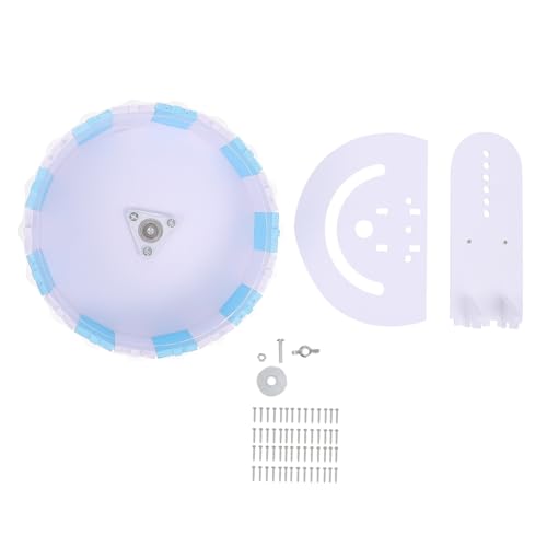 DECOMELODY Hamster Laufrad mit Stabilem Ständer Ruhiges Kleintier Übungsrad für Hamster Mäuse Rennmäuse und Kleine Haustiere Sicheres Pet Exercise Wheel für Zusätzliche Bewegung und DECOMELODY Hamster Laufrad mit Stabilem Ständer Ruhiges Kleintier Übungsrad für Hamster Mäuse Rennmäuse und Kleine Haustiere Sicheres Pet Exercise Wheel für Zusätzliche Bewegung und von DECOMELODY