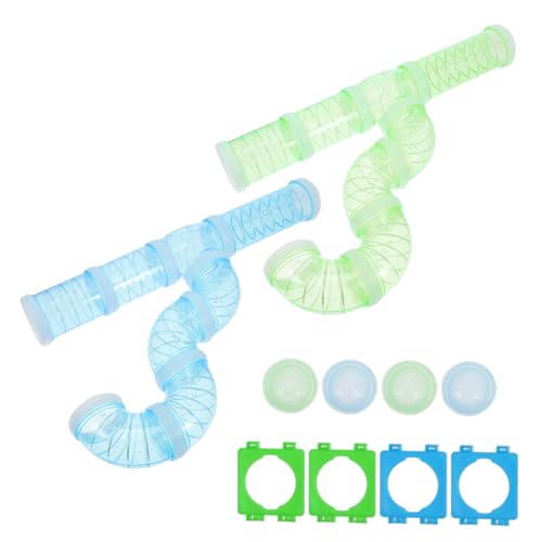 DECOMELODY Hamster Röhren Verbinder Set Teilig Transparentes Hamster Labyrinth DIY Kunststoff Hamsterkäfig Zubehör für Kleine Haustiere Wie Meerschweinchen Igel und Eichhörnchen DECOMELODY Hamster Röhren Verbinder Set Teilig Transparentes Hamster Labyrinth DIY Kunststoff Hamsterkäfig Zubehör für Kleine Haustiere Wie Meerschweinchen Igel und Eichhörnchen von DECOMELODY
