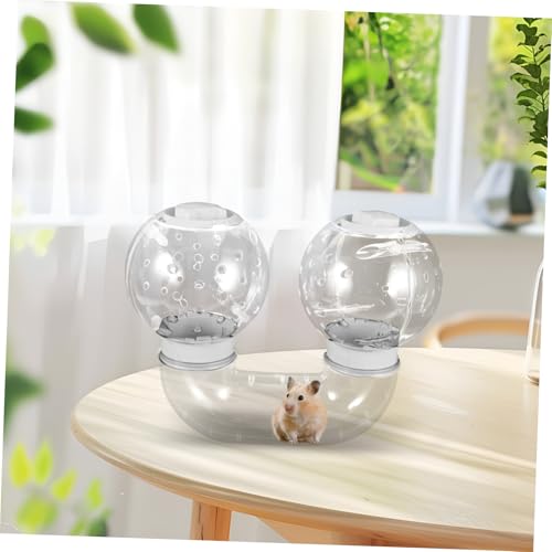 DECOMELODY Hamster Tunnel DIY Modulset Transparente Röhre für Kleintiere Wie Kaninchen Chinchilla und Hamster Sicheres Leicht zu Reinigendes Spiel und Erkundungstunnel für Kleintierhaltung von DECOMELODY