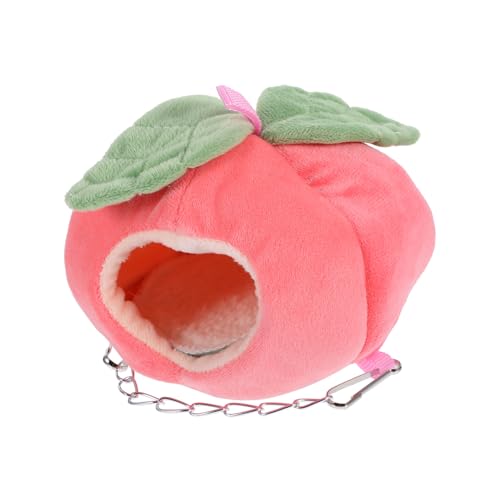 DECOMELODY Hamsterbett mit Fruchtigem Apfel Design Warmes Winter Schlafnest für Käfig Kuscheliges Kleintierbett für Hamster und Meerschweinchen Atmungsaktiv und Pflegeleicht DECOMELODY Hamsterbett mit Fruchtigem Apfel Design Warmes Winter Schlafnest für Käfig Kuscheliges Kleintierbett für Hamster und Meerschweinchen Atmungsaktiv und Pflegeleicht von DECOMELODY