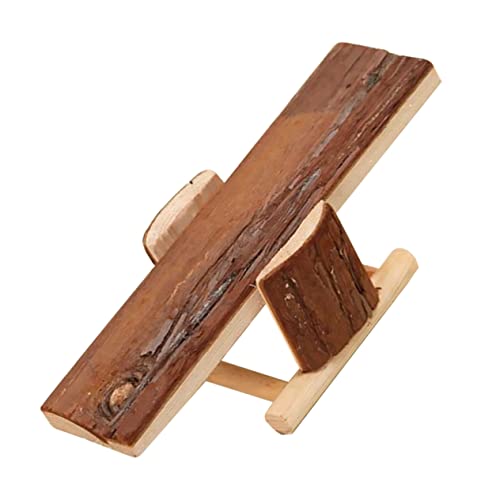 DECOMELODY Hamster Holz Wippe Spielzeug Für Kleintiere Kauen Und Spielzeug Für Hamster Meerschweinchen Ratten Und Mäuse Fördert Aktivität Und Zahngesundheit Käfigen DECOMELODY Hamster Holz Wippe Spielzeug Für Kleintiere Kauen Und Spielzeug Für Hamster Meerschweinchen Ratten Und Mäuse Fördert Aktivität Und Zahngesundheit Käfigen von DECOMELODY
