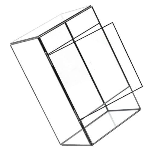 DECOMELODY Handgefertigtes Geometrisches Terrarium Ökologischer Micro Landscape Halter aus Langlebigem und Transparenter Pflanzbehälter für Sukkulenten und DIY Mini Ökosystem für Wohnzimmer DECOMELODY Handgefertigtes Geometrisches Terrarium Ökologischer Micro Landscape Halter aus Langlebigem und Transparenter Pflanzbehälter für Sukkulenten und DIY Mini Ökosystem für Wohnzimmer von DECOMELODY