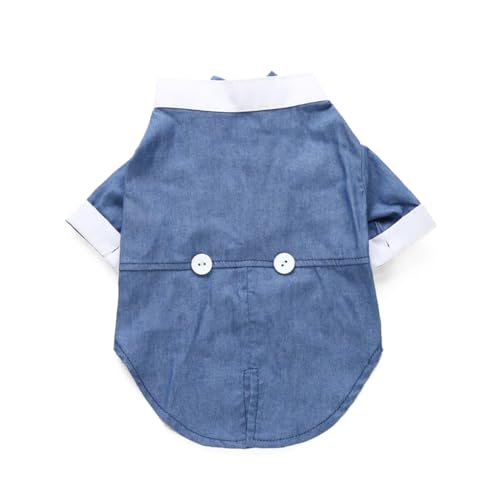 DECOMELODY Haustier Hundekleidung Anzug mit Fliege Kleidung für Welpen Bequemes Haustier Outfit Blau XL für Besondere Anlässe und Partys DECOMELODY Haustier Hundekleidung Anzug mit Fliege Kleidung für Welpen Bequemes Haustier Outfit Blau XL für Besondere Anlässe und Partys von DECOMELODY