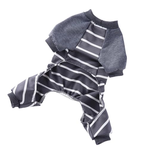 DECOMELODY Haustier-Pyjama Hundespielzeug Hoodies Kühlmatte Für Hunde Haustier Hunde-Pyjama Hundekostüme Für Große Hunde Welpe Dackel Hündchen Plüsch Haustierzubehör Grey Polyester DECOMELODY Haustier-Pyjama Hundespielzeug Hoodies Kühlmatte Für Hunde Haustier Hunde-Pyjama Hundekostüme Für Große Hunde Welpe Dackel Hündchen Plüsch Haustierzubehör Grey Polyester von DECOMELODY