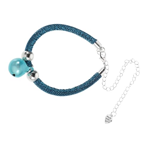 DECOMELODY Haustierhalsband Halskette Kätzchen Katzentrainingshalsband Katzenhalsband Anhänger Charm Haustier Halsring Hundehalsband Haustier Glockenhalsband Hundezwickhalsband von DECOMELODY