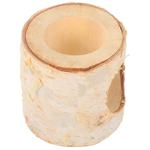 DECOMELODY Holz Hamster Tunnel Versteck Höhle für Nager Natürliche Baumaterialien Schlafen Verstecken und Erkunden im Käfig DECOMELODY Holz Hamster Tunnel Versteck Höhle für Nager Natürliche Baumaterialien Schlafen Verstecken und Erkunden im Käfig von DECOMELODY