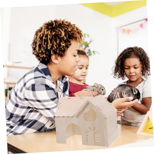 DECOMELODY Holz Hamsterhaus Kleintier Schlafhaus Robustes Beißfestes Versteck für Hamster und Kleine Haustiere Ruhiges Rückzugsort Spielhaus für und Zwergigel Dauerhaftes Holz Spielhaus DECOMELODY Holz Hamsterhaus Kleintier Schlafhaus Robustes Beißfestes Versteck für Hamster und Kleine Haustiere Ruhiges Rückzugsort Spielhaus für und Zwergigel Dauerhaftes Holz Spielhaus von DECOMELODY