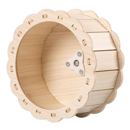 DECOMELODY Holz Hamsterrad für Kleine Haustiere Geräuschloses Laufrad für Hamster Zwerghamster und Kleintiere für Indoor und Spielspaß DECOMELODY Holz Hamsterrad für Kleine Haustiere Geräuschloses Laufrad für Hamster Zwerghamster und Kleintiere für Indoor und Spielspaß von DECOMELODY
