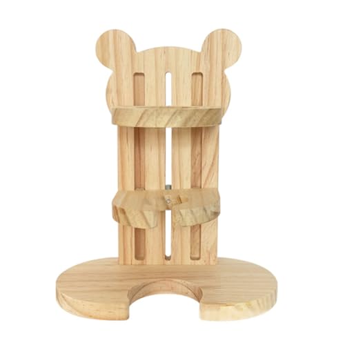 DECOMELODY Holzständer für Hamster Trinkflasche und Sichere Halterung für Haustiere für Käfige Dekoration aus Hochwertigem Holz Gefertigt DECOMELODY Holzständer für Hamster Trinkflasche und Sichere Halterung für Haustiere für Käfige Dekoration aus Hochwertigem Holz Gefertigt von DECOMELODY