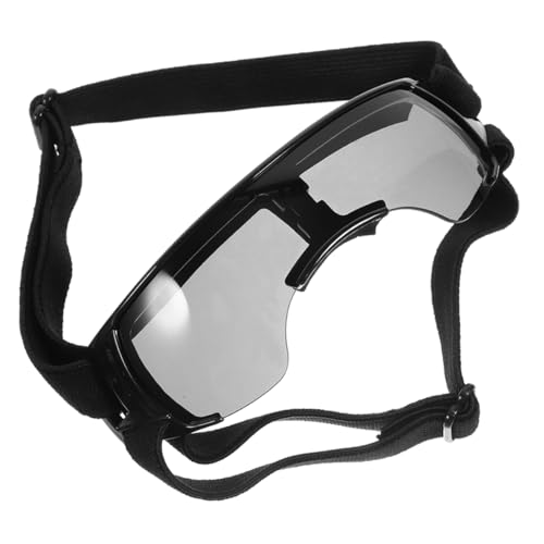 DECOMELODY Hundebrille UV Schutz Sonnenbrille für Hunde mit Verstellbaren Bändern und Weichem Polster Medium Large Breed Hunde Augenschutz für Outdoor Fahren und Reiten von DECOMELODY