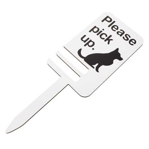 DECOMELODY Hundekot Warnschild aus Holz mit Erdspieß Wetterfestes Steckschild für Garten und Stilvolle Haustier Toilettenanzeige Dekorative Hundeklo Markierung Langlebiges Outdoor Schild DECOMELODY Hundekot Warnschild aus Holz mit Erdspieß Wetterfestes Steckschild für Garten und Stilvolle Haustier Toilettenanzeige Dekorative Hundeklo Markierung Langlebiges Outdoor Schild von DECOMELODY