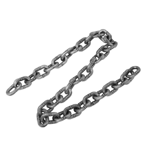 DECOMELODY Hundeleinen-dekorations-Requisiten Halloween-kettenstütze Halloween-plastikkette Halloween-requisitenkette Halloween-Requisiten Gefälschte Kette Ketten Für Hunde Silver PVC DECOMELODY Hundeleinen-dekorations-Requisiten Halloween-kettenstütze Halloween-plastikkette Halloween-requisitenkette Halloween-Requisiten Gefälschte Kette Ketten Für Hunde Silver PVC von DECOMELODY