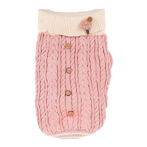 DECOMELODY Hundepullover für Kleine Hunde Rollkragen Gefüttert Warmhaltend Maschinenwaschbar Weicher Winterpullover für Welpen Geeignet für Fotoshootings und Kalte Tage DECOMELODY Hundepullover für Kleine Hunde Rollkragen Gefüttert Warmhaltend Maschinenwaschbar Weicher Winterpullover für Welpen Geeignet für Fotoshootings und Kalte Tage von DECOMELODY
