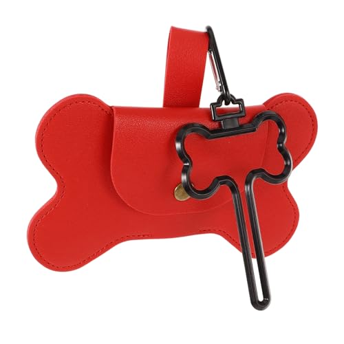 DECOMELODY Hundetasche Hundekotsammler Kiste Wischt Haustierbedarf Windeln Hundeshampoo Inhaber Wasserspender Für Hunde PIPI-Pads Für Hunde Hundeschaufel Vlies Müll Leder Rot DECOMELODY Hundetasche Hundekotsammler Kiste Wischt Haustierbedarf Windeln Hundeshampoo Inhaber Wasserspender Für Hunde PIPI-Pads Für Hunde Hundeschaufel Vlies Müll Leder Rot von DECOMELODY