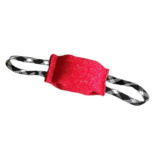 DECOMELODY Hunde Trainingsbisskissen Robuste Hundespielzeug Mit Griff Für Welpen Und Agility-Training Hochwertiges Und Sicheres Material Zum Kauen Und Zerren Für Aktives Spielen Und Zahnreini von DECOMELODY