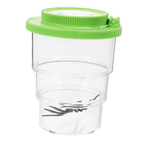 DECOMELODY Insektenbetrachter Outdoor insektenbox für Pädagogisches für Insektenkunde Insektenlupe für Insektenbehälter Plastik Green von DECOMELODY