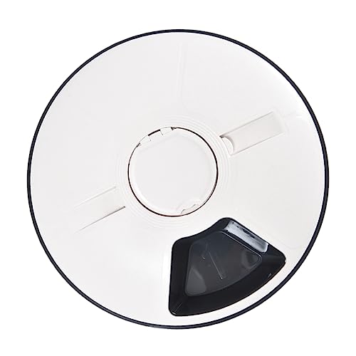 DECOMELODY Intelligente Haustierschale mit Abnehmbarer Futteraufbewahrung Zeitgesteuertes Futterspender Design Hygienisch und Sicher für Katzen Automatisierte Fütterung von DECOMELODY