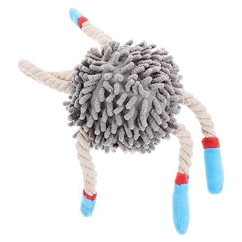 DECOMELODY Interaktives Hundespielzeug Bungee mit Quietschfunktion Plüsch zur Zahnpflege Robustes Zugspiel für Kleine und Große Hunde Fördert Bewegung und Spielspaß DECOMELODY Interaktives Hundespielzeug Bungee mit Quietschfunktion Plüsch zur Zahnpflege Robustes Zugspiel für Kleine und Große Hunde Fördert Bewegung und Spielspaß von DECOMELODY