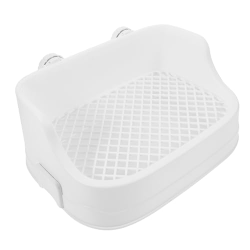DECOMELODY Kaninchen Toilette mit Abnehmbarem Langlebige Kunststoff Katzentoilette für Kleintiere Platzsparend für Käfig und Boden Einfach zu Reinigen Geeignet für Kaninchen und DECOMELODY Kaninchen Toilette mit Abnehmbarem Langlebige Kunststoff Katzentoilette für Kleintiere Platzsparend für Käfig und Boden Einfach zu Reinigen Geeignet für Kaninchen und von DECOMELODY