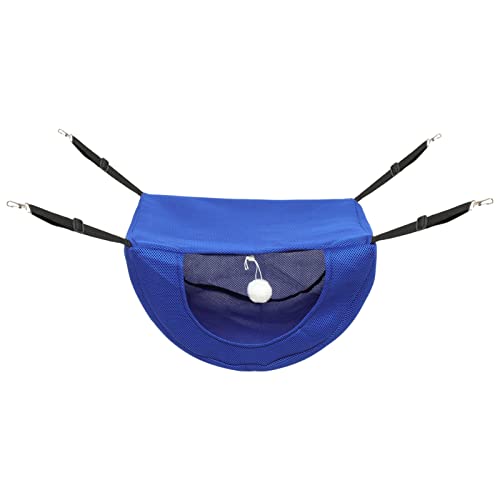 DECOMELODY Katze Hängematte Katzenbetten Kühlung Drinnen Katzenhängematten Bequeme Katzenhängematte Katzenbett-hängematte Haustier Hängendes Nest Haustier-schlafbett Blue Dickes Sandwich-Netz DECOMELODY Katze Hängematte Katzenbetten Kühlung Drinnen Katzenhängematten Bequeme Katzenhängematte Katzenbett-hängematte Haustier Hängendes Nest Haustier-schlafbett Blue Dickes Sandwich-Netz von DECOMELODY