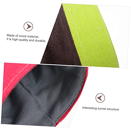 DECOMELODY Kleintier Tunnel Bunt Hamsterspielzeug Haustierversteck mit Kuschelbett für Kleine Tiere Wie Meerschweinchen Igel und Katzen Leichter Platzsparender Spiel Ruhebereich DECOMELODY Kleintier Tunnel Bunt Hamsterspielzeug Haustierversteck mit Kuschelbett für Kleine Tiere Wie Meerschweinchen Igel und Katzen Leichter Platzsparender Spiel Ruhebereich von DECOMELODY