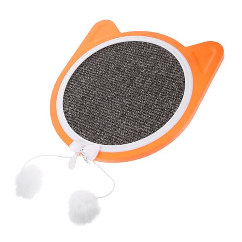 DECOMELODY Kratzbrett Katze aus Robustem Sisal Dickes Kratzboard zur Krallenpflege und Möbel Schutz Vielseitig Einsetzbar als Katzenkratzmatte und Trainingsspielzeug für Zufällige Farbe von DECOMELODY