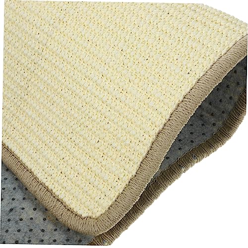DECOMELODY Kratzmatte für Katzen aus Natürlichem rutschfeste Katzen Kratzunterlage Schützendes Kratzbrett für Sofa und Boden Hautfreundlich und Vielseitig Einsetzbar von DECOMELODY