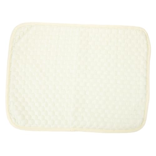DECOMELODY Kühlkissen Für Haustiere Haustierkühlung Gel Kühlende Hundematte Beheiztes Hundebett Rattan Kühlende Hundebettmatten Kühlbox Pad Kühlweste Für Hunde Bausatz Yellow Stoff DECOMELODY Kühlkissen Für Haustiere Haustierkühlung Gel Kühlende Hundematte Beheiztes Hundebett Rattan Kühlende Hundebettmatten Kühlbox Pad Kühlweste Für Hunde Bausatz Yellow Stoff von DECOMELODY
