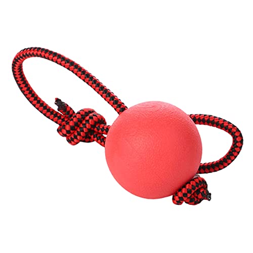 DECOMELODY Langlebiges Hundekauspielzeug Ball aus Elastischem Gummi mit Seil Großer Durchmesser Zahnreinigend und Stresslösend Geeignet für Aktive Hunde und Welpen Zufällige Zufällige Farbe DECOMELODY Langlebiges Hundekauspielzeug Ball aus Elastischem Gummi mit Seil Großer Durchmesser Zahnreinigend und Stresslösend Geeignet für Aktive Hunde und Welpen Zufällige Zufällige Farbe von DECOMELODY