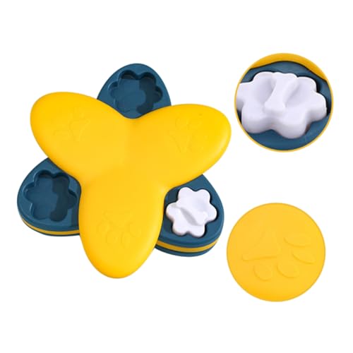 DECOMELODY Langsamer Futterspender für Hunde um Verschlucken zu Verhindern aus Lebensmittelechtem Umweltfreundlichem Material Rutschfestes Design Geeignet für Kleine und Große Haustiere von DECOMELODY