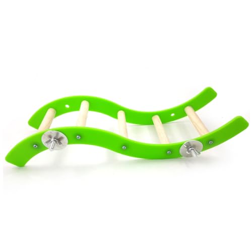 DECOMELODY Mini Acrylleiter für Kleine Haustiere für Hamster und Minileiter für Käfige und Freizeitbeschäftigung von DECOMELODY