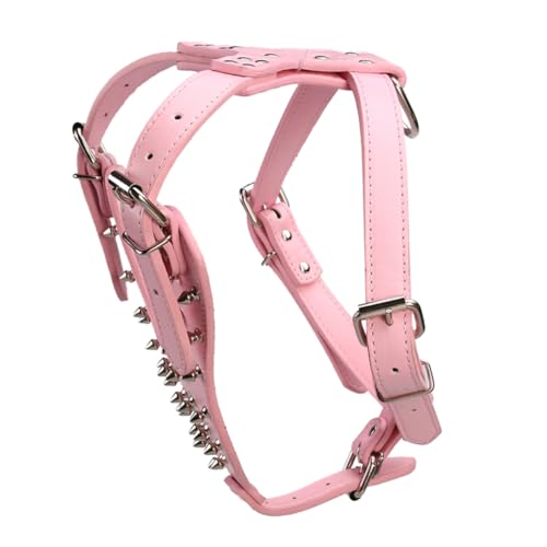 DECOMELODY Multifunktionales Haustiergeschirr Mit Metallspikes Welpengeschirr Kleines Hundegeschirr Katzenwelpenweste Haustierhundeweste Geschirre Für Den Außenbereich DECOMELODY Multifunktionales Haustiergeschirr Mit Metallspikes Welpengeschirr Kleines Hundegeschirr Katzenwelpenweste Haustierhundeweste Geschirre Für Den Außenbereich von DECOMELODY