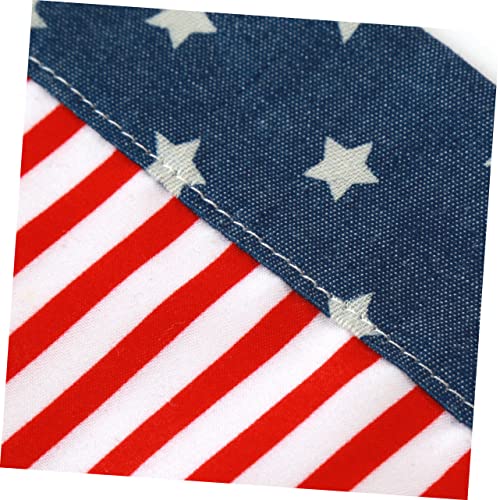 DECOMELODY Multifunktionales Hundehalsband Dreieckstuch mit Amerikanischer Flagge Baumwoll Bibs in Saugfähiges Haustier Halstuch Anziehen für Hunde und Welpen DECOMELODY Multifunktionales Hundehalsband Dreieckstuch mit Amerikanischer Flagge Baumwoll Bibs in Saugfähiges Haustier Halstuch Anziehen für Hunde und Welpen von DECOMELODY
